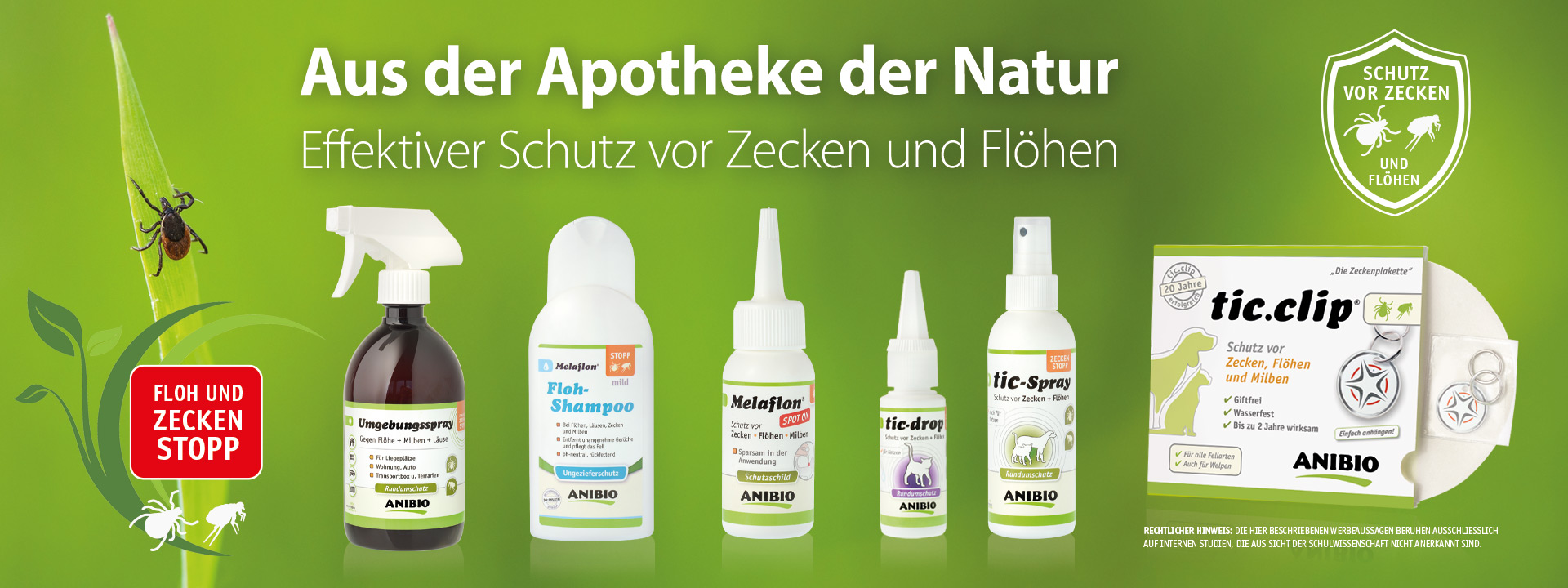 ANIBIO Schutz vor Ungeziefern