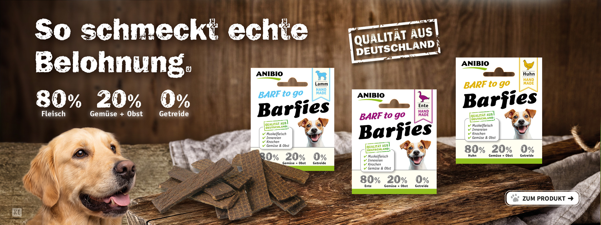 Barfies Leckerli für Hunde