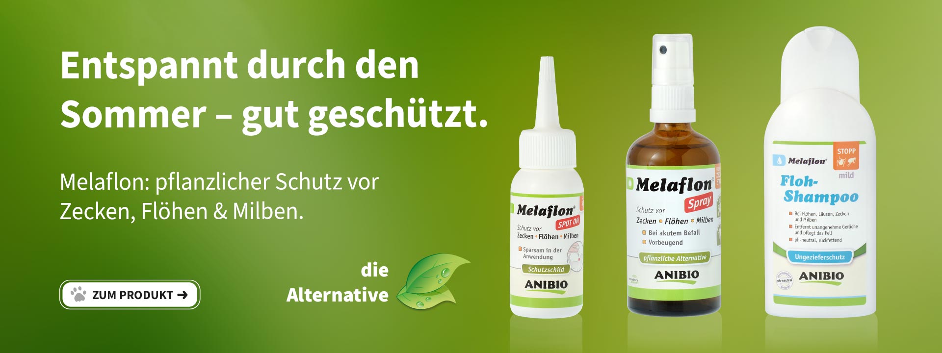 Melaflon - der Schutz vor Zecken, Flöhen und Milben