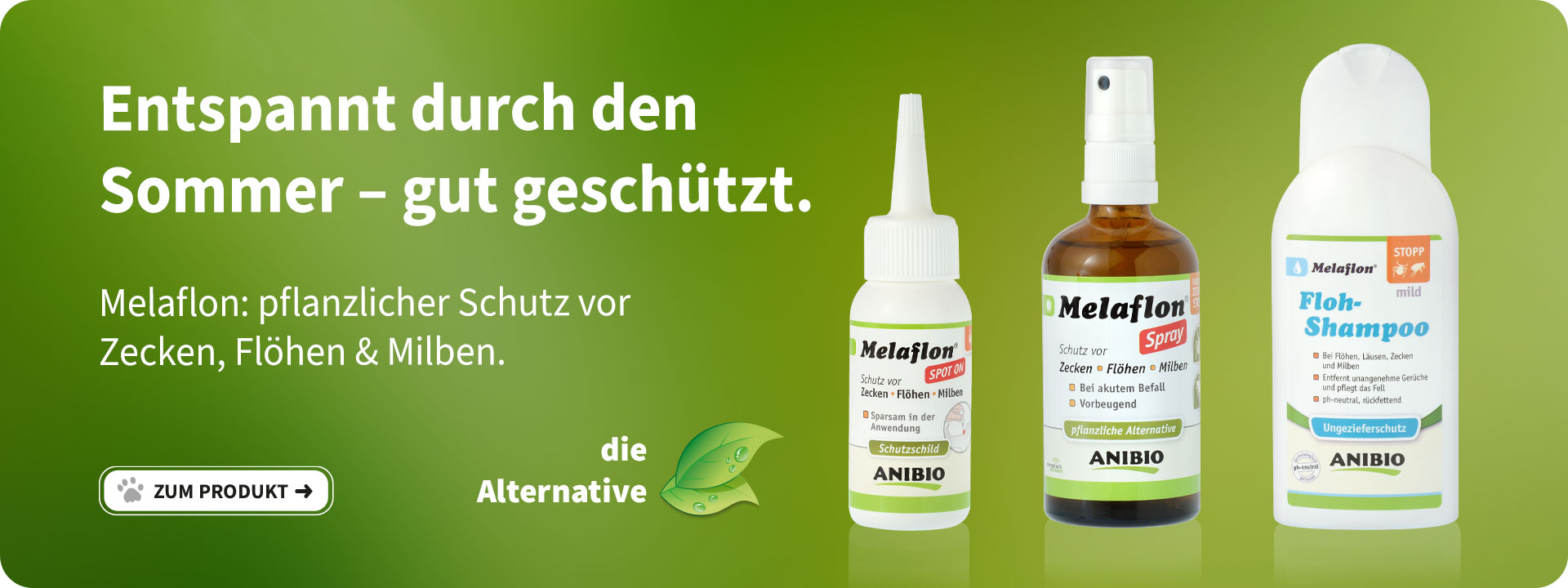 Melaflon - der Schutz vor Zecken, Flöhen und Milben