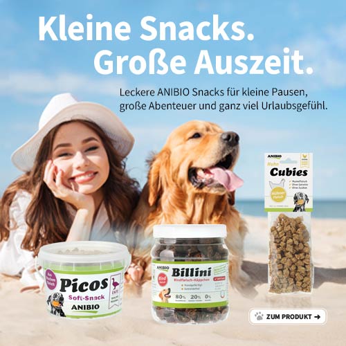 Anibio Leckerli für den Urlaub