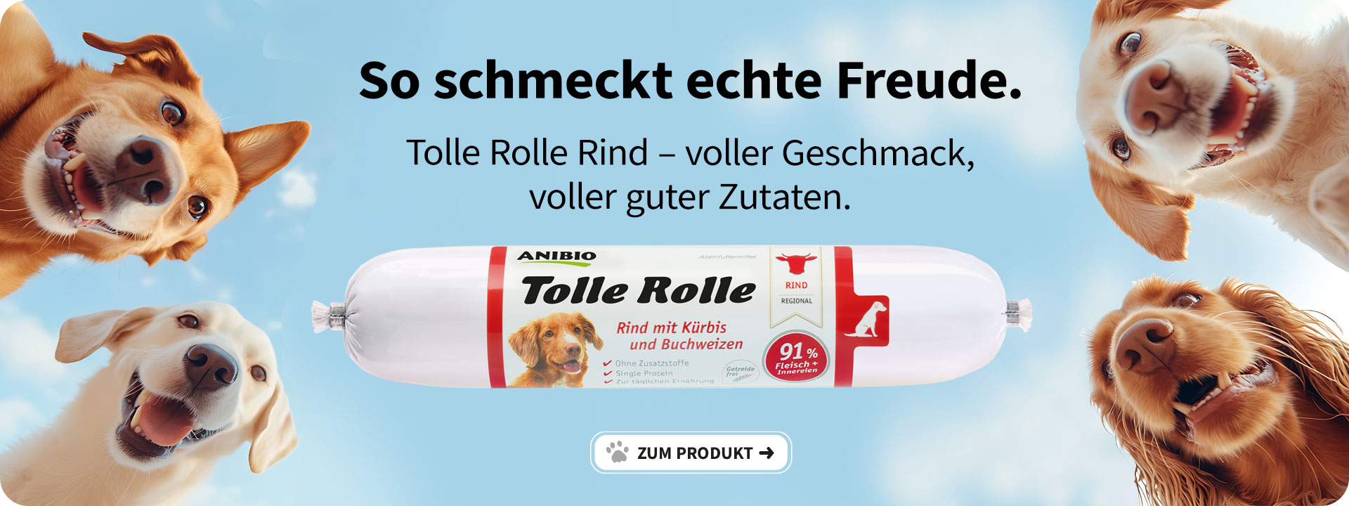 Zum Produkt Tolle Rolle Rind