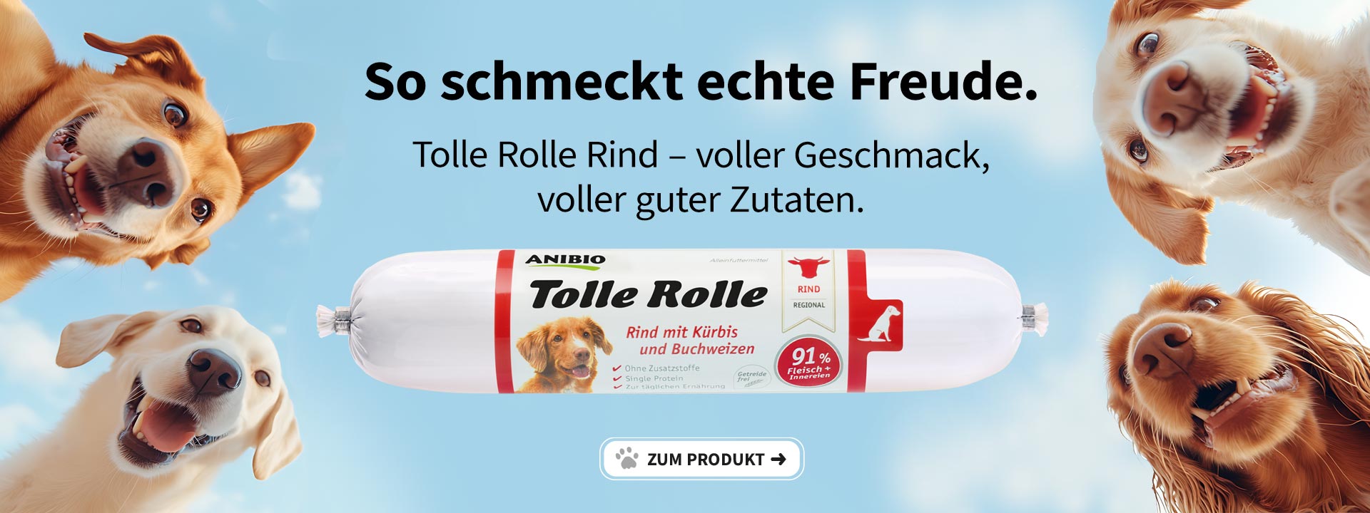 Zum Produkt Tolle Rolle Rind